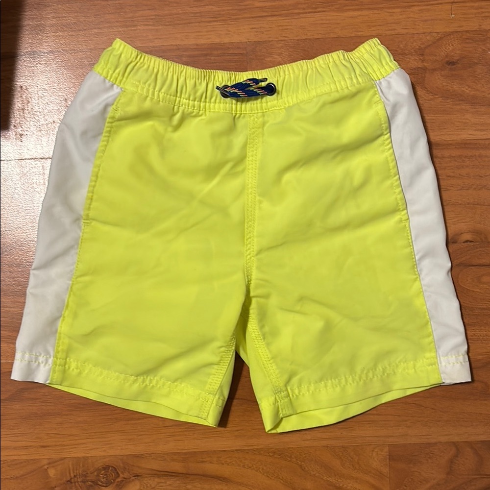 Crewcuts Neon Yellow Swim Shorts